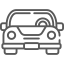 Car icon for free site visit